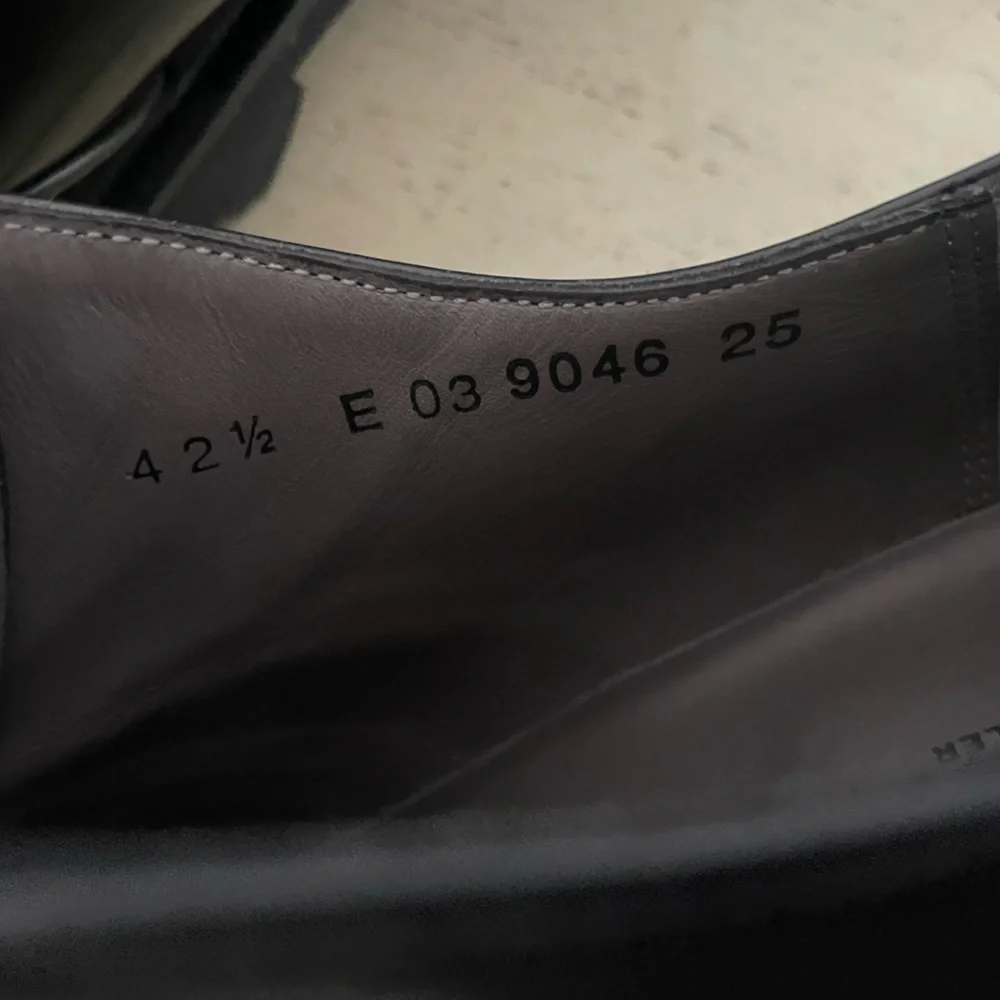 Matthew Miller‎ x Robert Clergerie Round Toe Razor Derby in Black 42 1/2 E $457